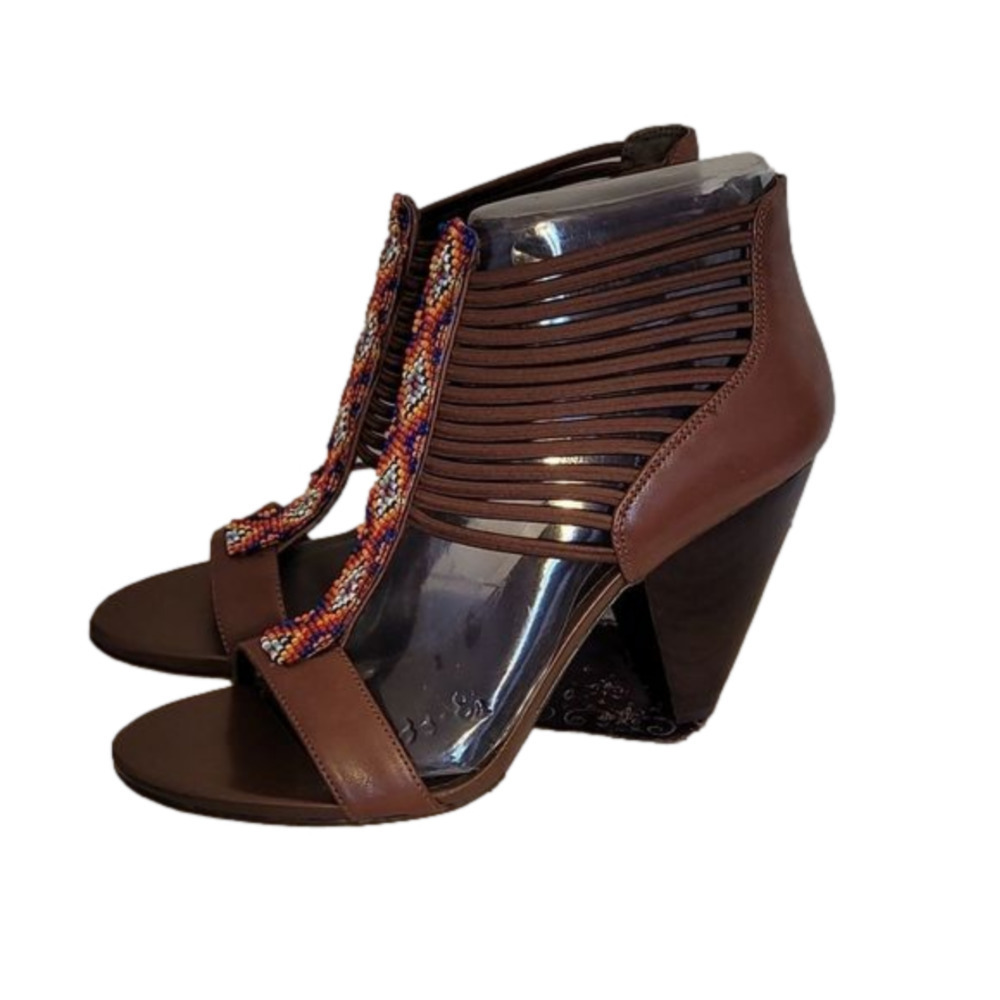 - - Vince Camuto beaded  leather Shoes
